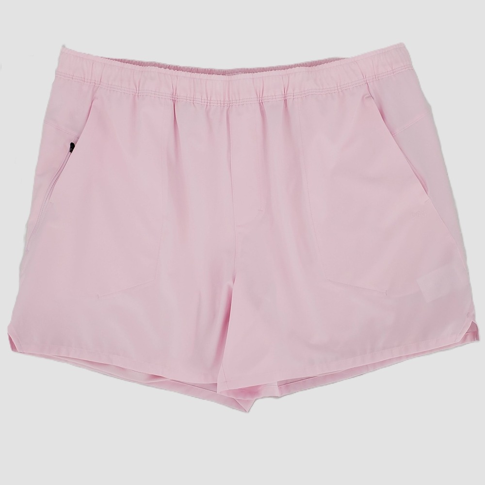 DSG Mens XL 2-in-1 Agility Short Light Pink‎ Lined Running Gym Training Stretch
